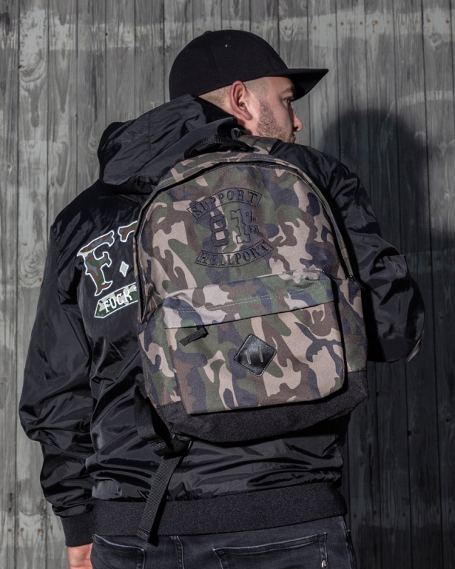 Backpack: SUPPORT 81%er | Black - Camouflage